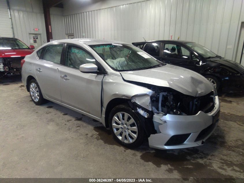 2019 NISSAN SENTRA S - 3N1AB7AP9KY394290