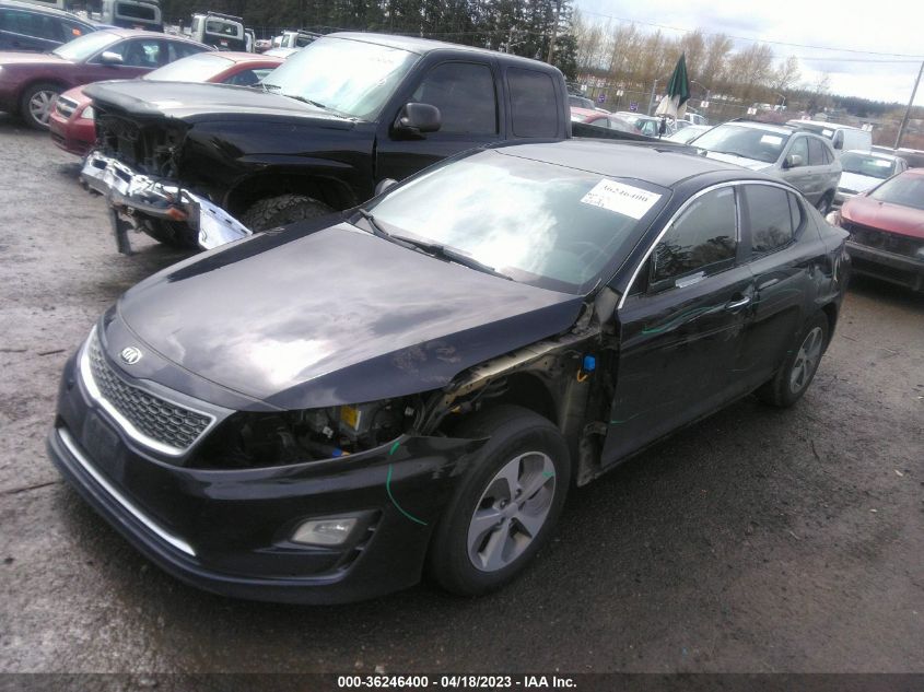 2015 KIA OPTIMA HYBRID - KNAGM4AD9F5082007