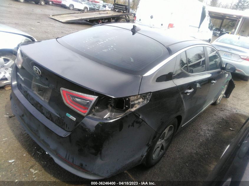 2015 KIA OPTIMA HYBRID - KNAGM4AD9F5082007