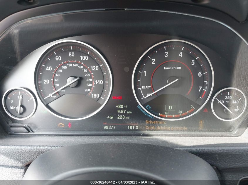 2014 BMW 3 SERIES 328I - WBA3A5G52ENP30105
