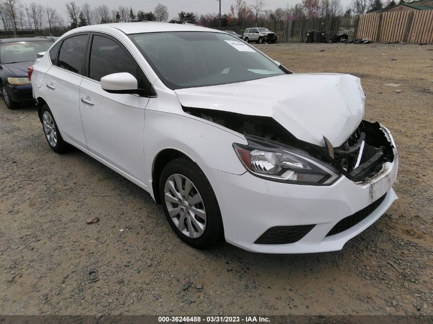 2016 NISSAN SENTRA S - 3N1AB7AP8GY273435