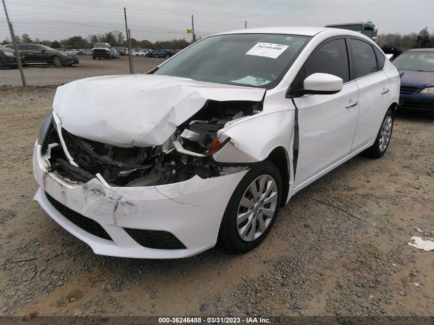 2016 NISSAN SENTRA S - 3N1AB7AP8GY273435