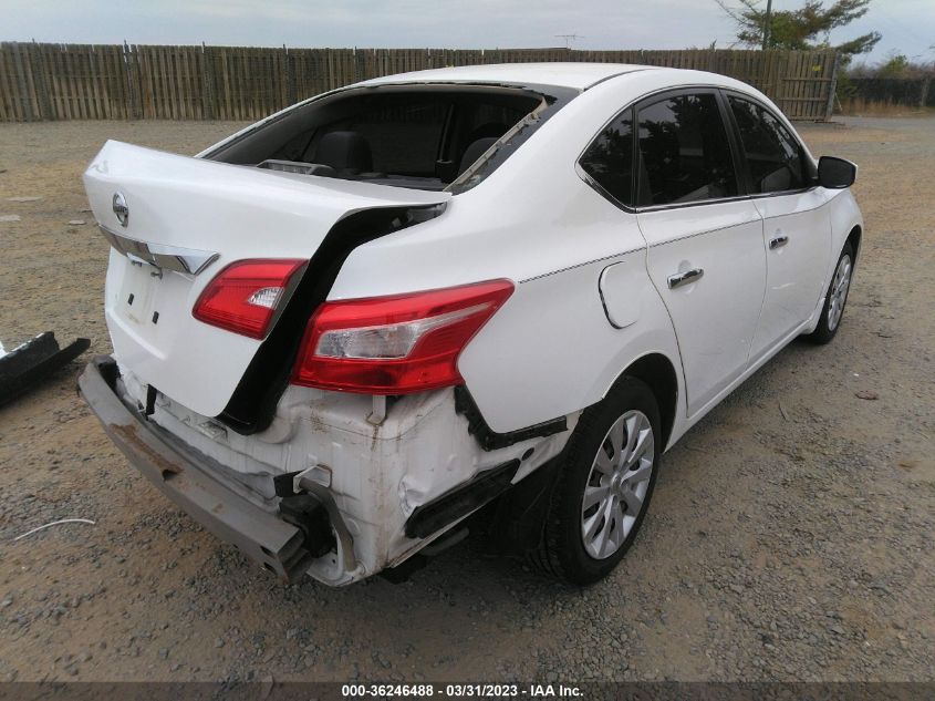 2016 NISSAN SENTRA S - 3N1AB7AP8GY273435