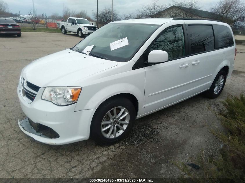 2014 DODGE GRAND CARAVAN SXT - 2C4RDGCGXER392432
