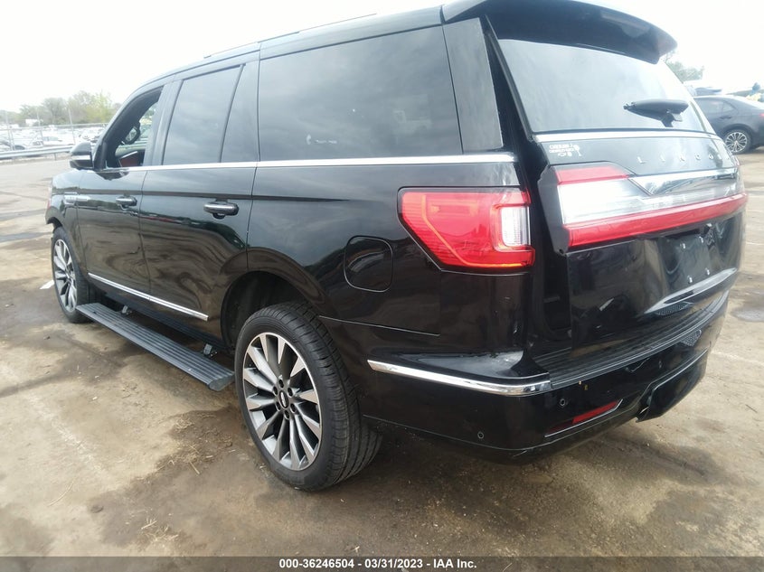 VIN 5LMJJ2KT7LEL09677 2020 LINCOLN NAVIGATOR RESERVE