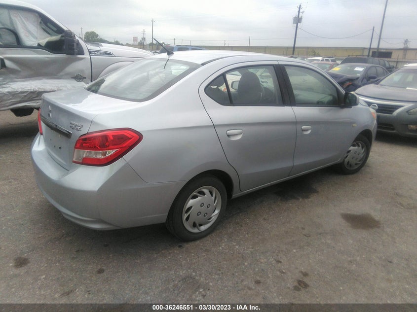 VIN ML32F3FJ8HHF17249 2017 MITSUBISHI MIRAGE G4 ES