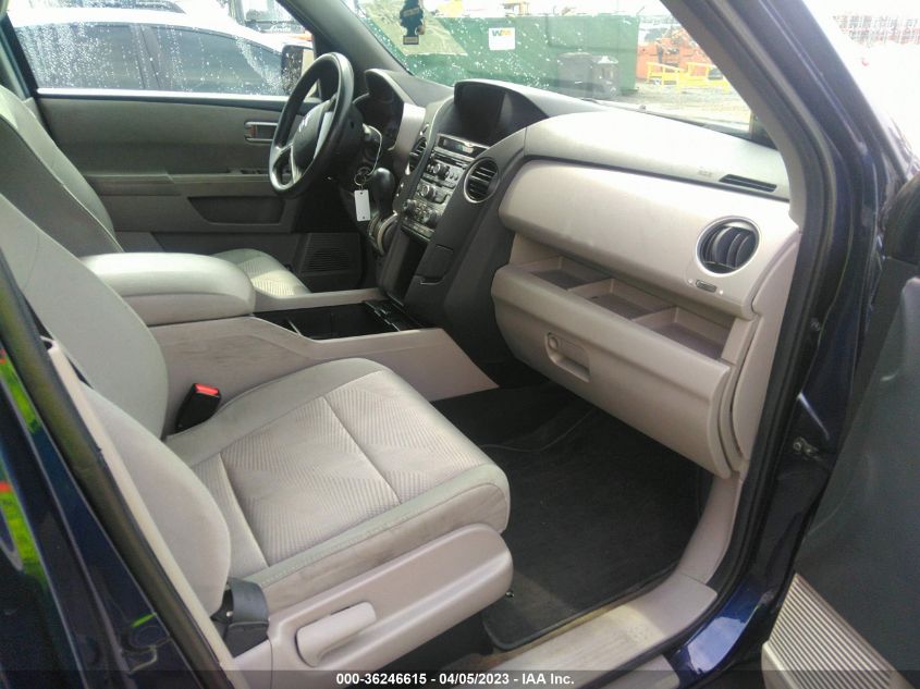 2013 HONDA PILOT LX - 5FNYF4H23DB081680