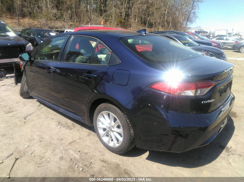 2021 TOYOTA COROLLA LE - JTDVPMAE7MJ149797