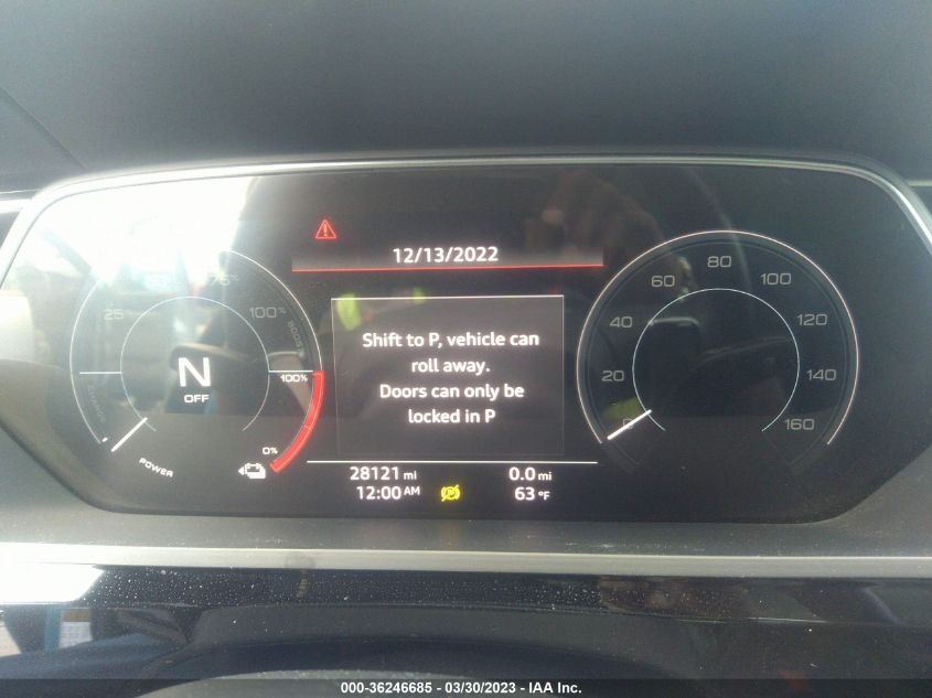 2019 AUDI E-TRON PRESTIGE - WA1VABGE0KB011422
