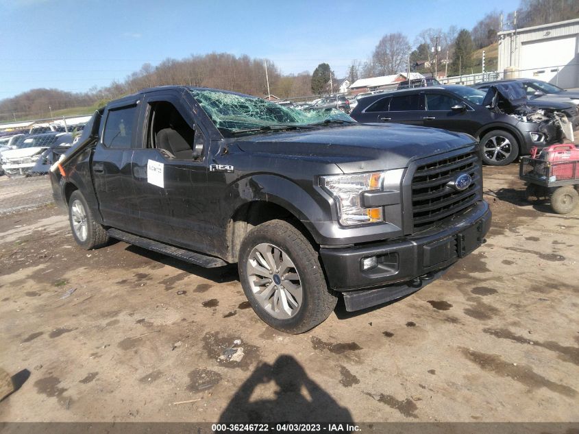 2017 FORD F-150 XL/XLT/LARIAT - 1FTEW1EF6HFC82967