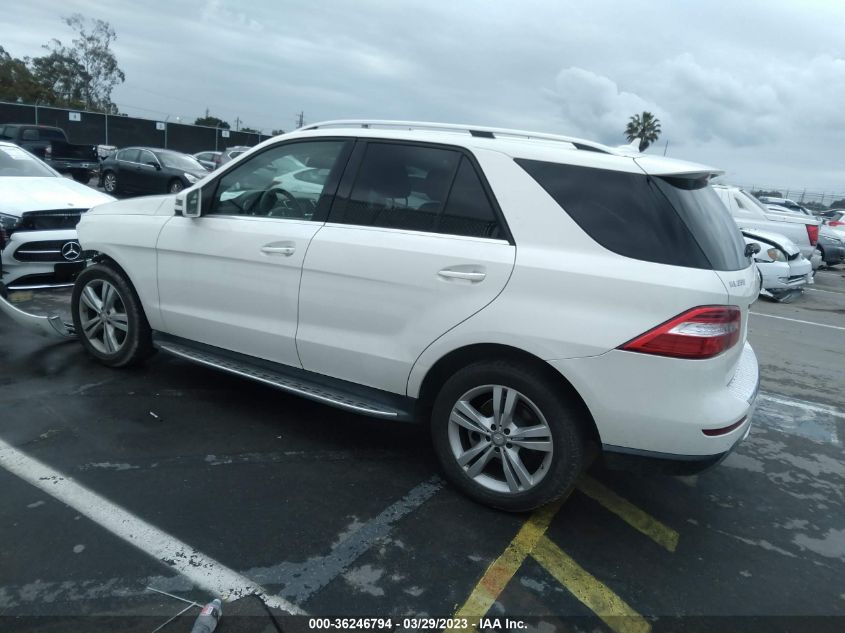 2015 MERCEDES-BENZ M-CLASS ML 350 - 4JGDA5JB3FA522437