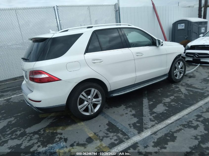 2015 MERCEDES-BENZ M-CLASS ML 350 - 4JGDA5JB3FA522437