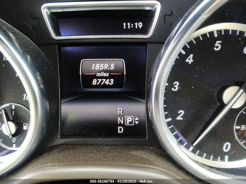 2015 MERCEDES-BENZ M-CLASS ML 350 - 4JGDA5JB3FA522437