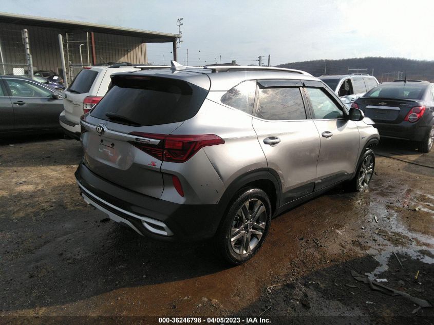2021 KIA SELTOS S - KNDEUCAA8M7227873