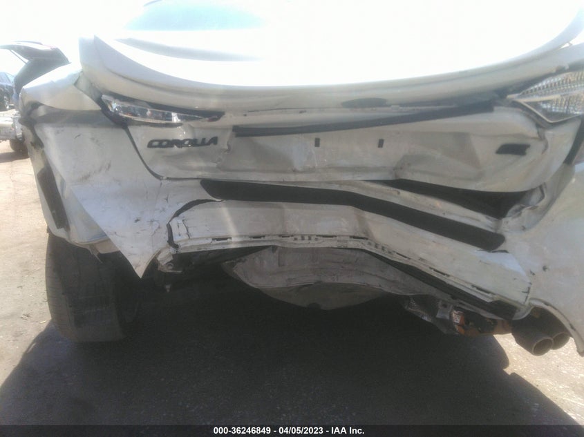 VIN 5YFS4MCEXMP092063 2021 TOYOTA COROLLA SE/NIGHTSHADE/APEX SE