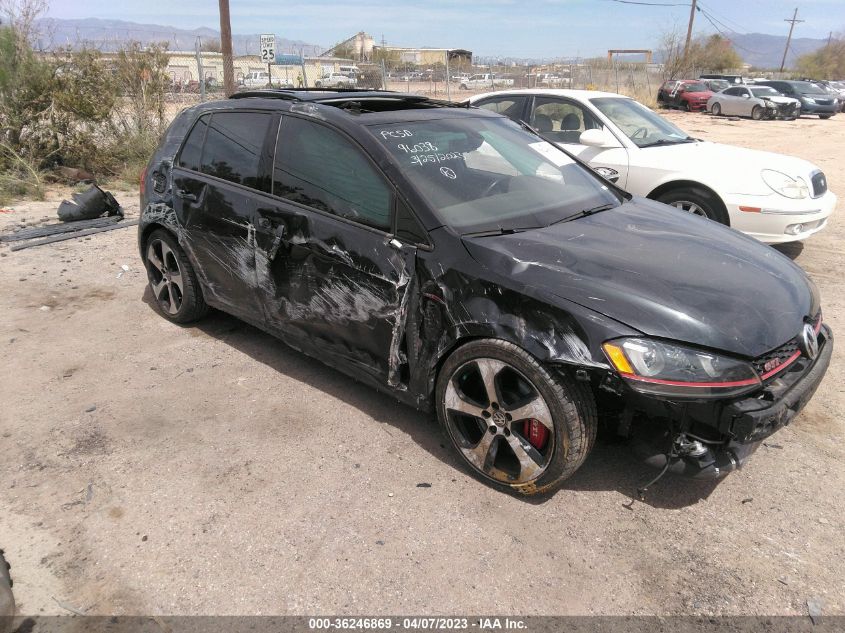 2017 VOLKSWAGEN GOLF GTI S/SE/AUTOBAHN/SPORT - 3VW547AU2HM059822