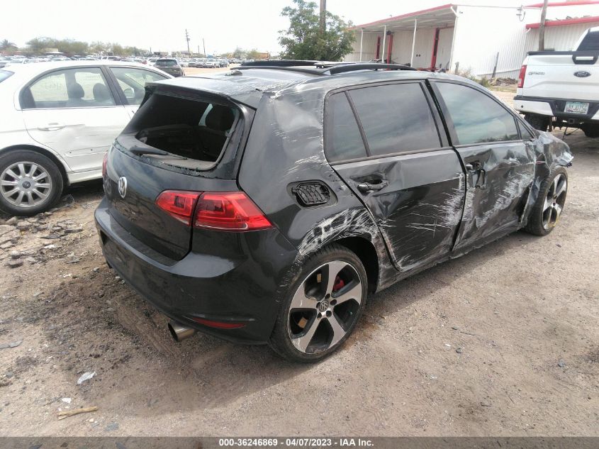 2017 VOLKSWAGEN GOLF GTI S/SE/AUTOBAHN/SPORT - 3VW547AU2HM059822
