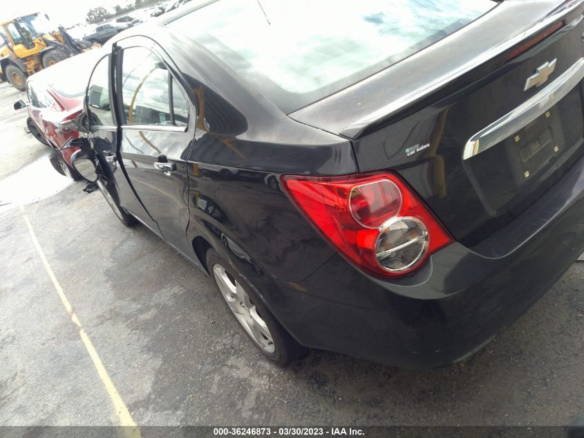 2015 CHEVROLET SONIC LTZ - 1G1JE5SBXF4206129