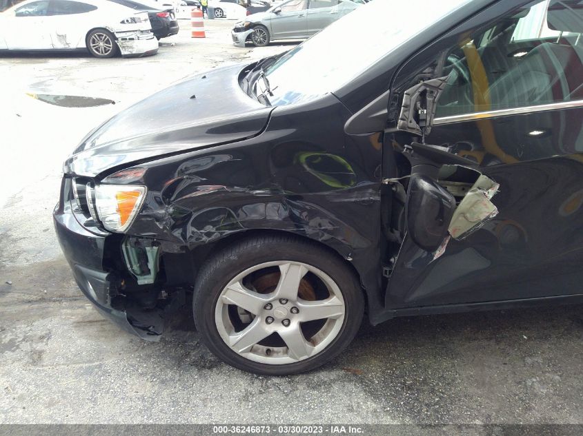2015 CHEVROLET SONIC LTZ - 1G1JE5SBXF4206129