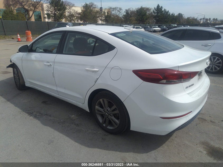VIN 5NPD84LF6JH288581 2018 HYUNDAI ELANTRA SEL