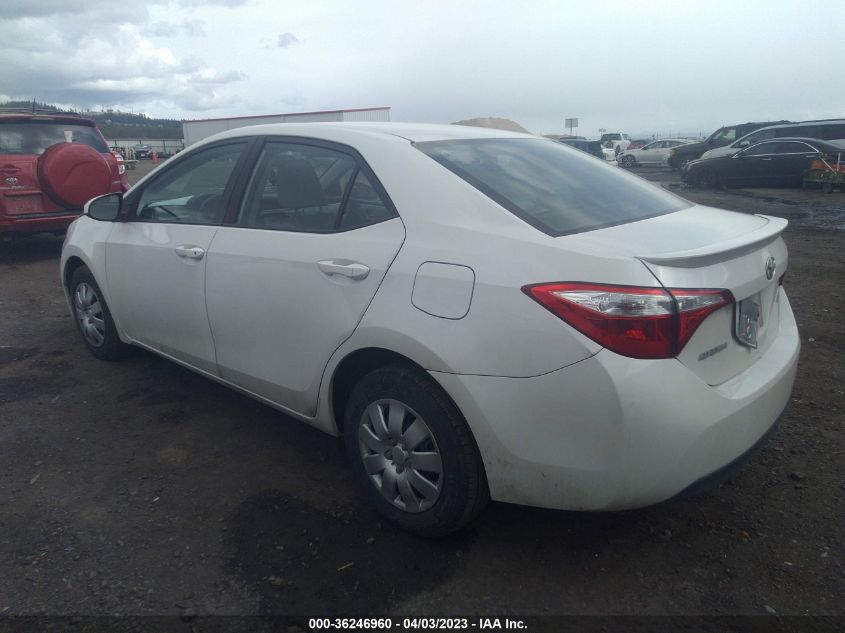 2016 TOYOTA COROLLA LE ECO - 5YFBPRHE9GP371165