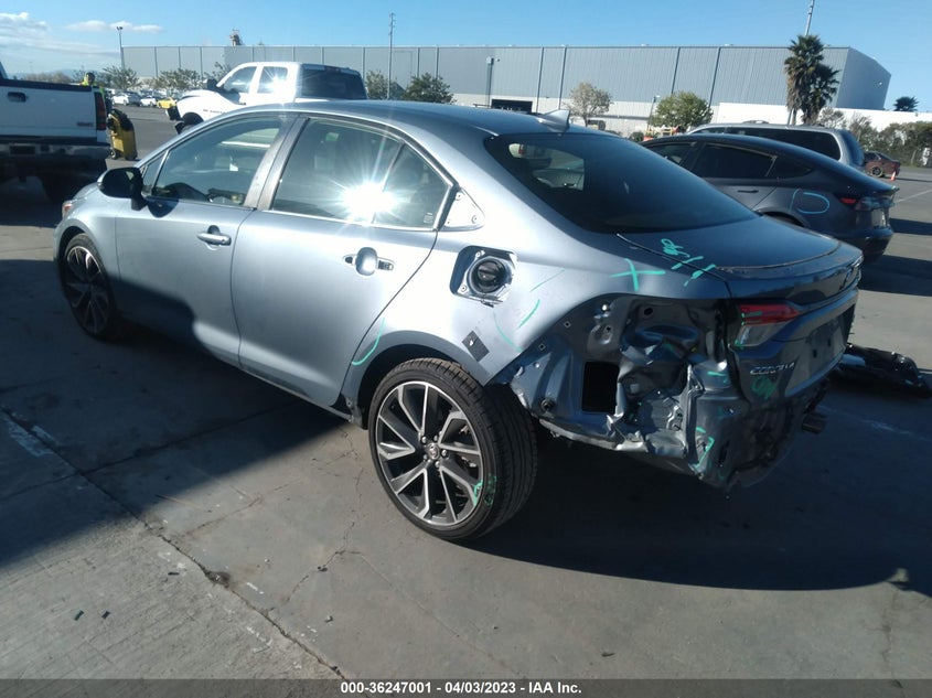 VIN JTDP4RCE2LJ036205 2020 TOYOTA COROLLA SE