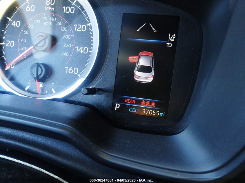 VIN JTDP4RCE2LJ036205 2020 TOYOTA COROLLA SE