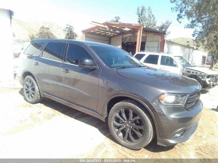 2019 DODGE DURANGO SXT PLUS - 1C4RDHAG4KC833467