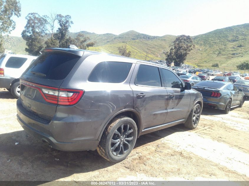 2019 DODGE DURANGO SXT PLUS - 1C4RDHAG4KC833467