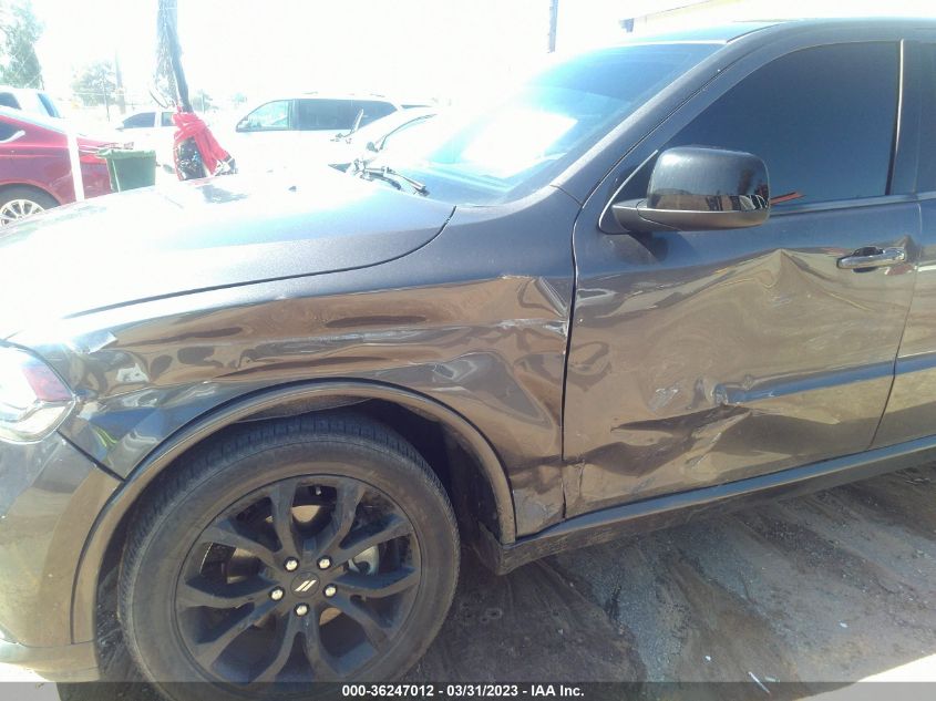 2019 DODGE DURANGO SXT PLUS - 1C4RDHAG4KC833467