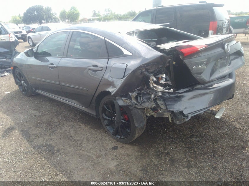 VIN 2HGFC2F84MH555482 2021 HONDA CIVIC SEDAN SPORT