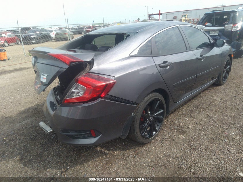 VIN 2HGFC2F84MH555482 2021 HONDA CIVIC SEDAN SPORT