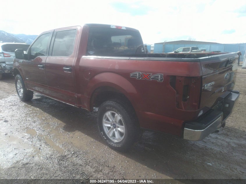 VIN 1FTEW1EG0HFC36110 2017 FORD F-150 XL/XLT/LARIAT