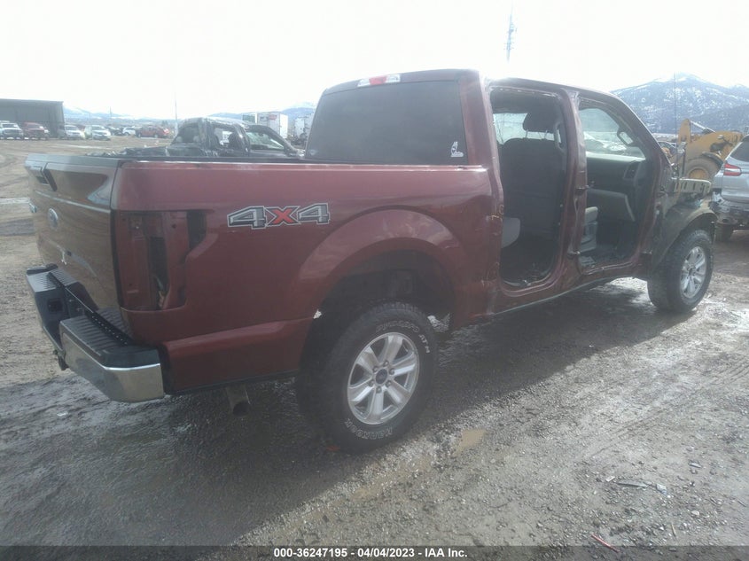 VIN 1FTEW1EG0HFC36110 2017 FORD F-150 XL/XLT/LARIAT
