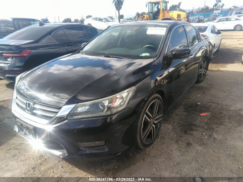2015 HONDA ACCORD SEDAN SPORT - 1HGCR2F55FA155259