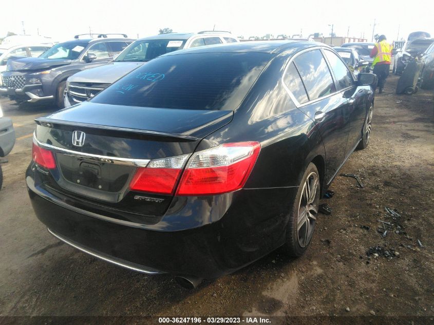 2015 HONDA ACCORD SEDAN SPORT - 1HGCR2F55FA155259