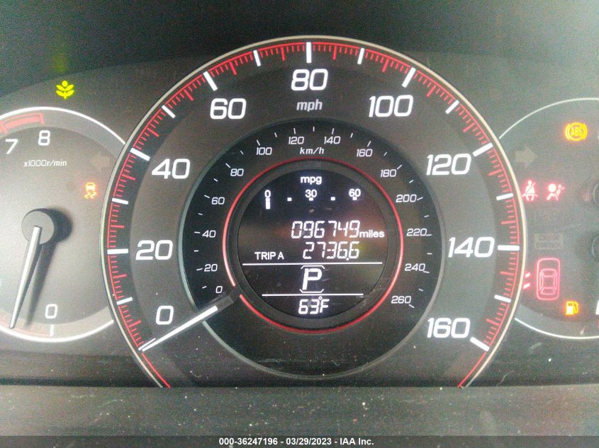 2015 HONDA ACCORD SEDAN SPORT - 1HGCR2F55FA155259
