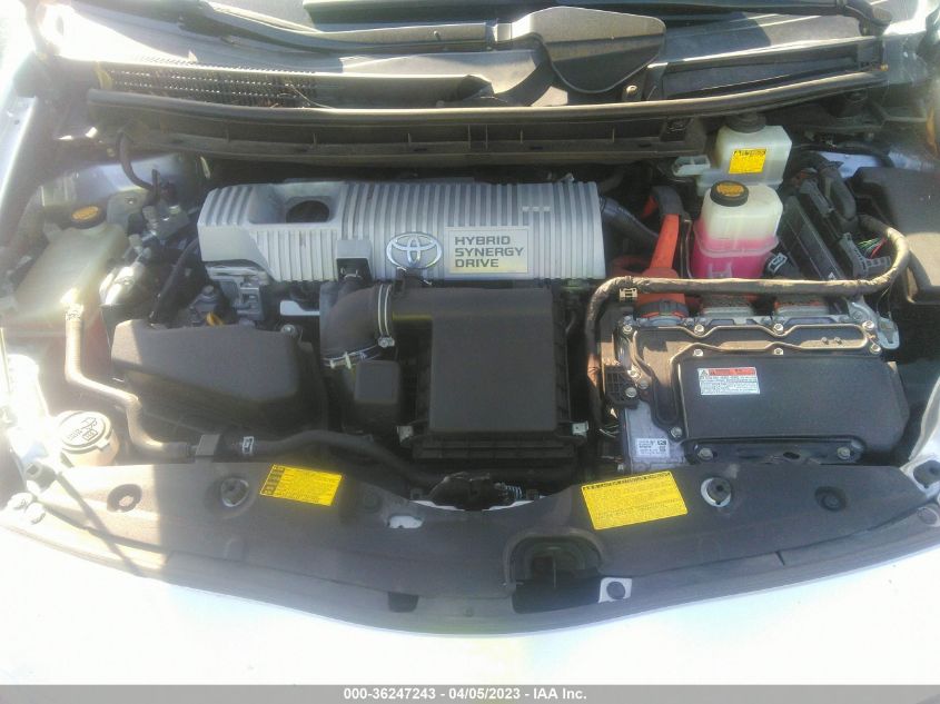 2013 TOYOTA PRIUS ONE/TWO/THREE/FOUR/FIVE - JTDKN3DU3D5595394