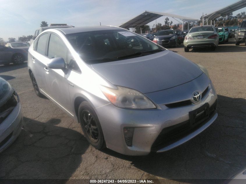 2013 TOYOTA PRIUS ONE/TWO/THREE/FOUR/FIVE - JTDKN3DU3D5595394