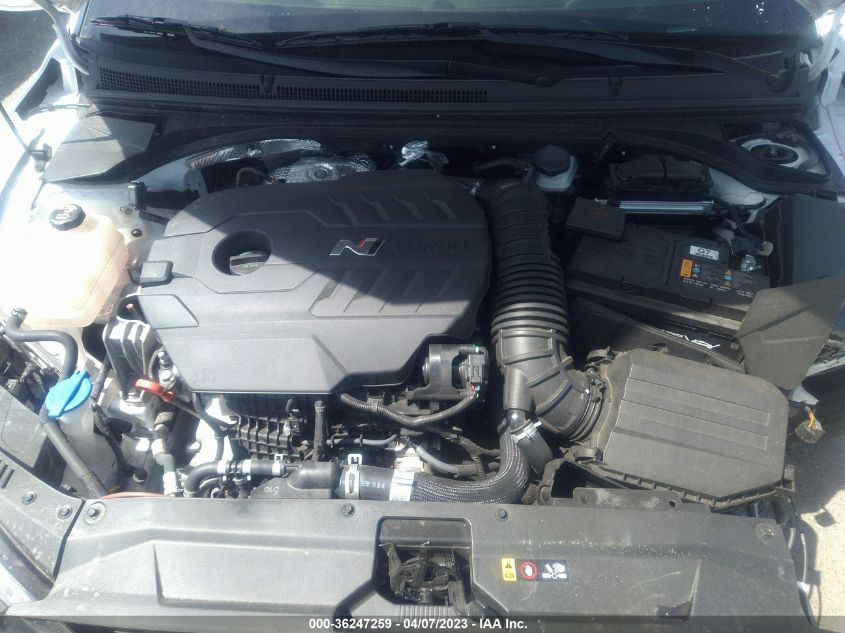 2022 HYUNDAI VELOSTER N KMHT36AHXNU013734
