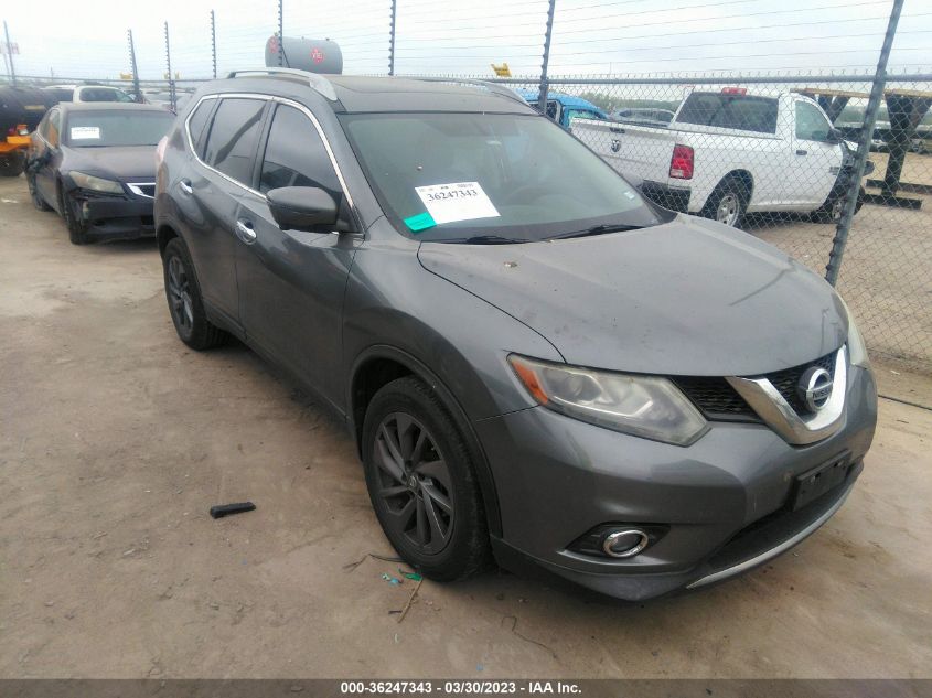 2016 NISSAN ROGUE SL - 5N1AT2MTXGC778726