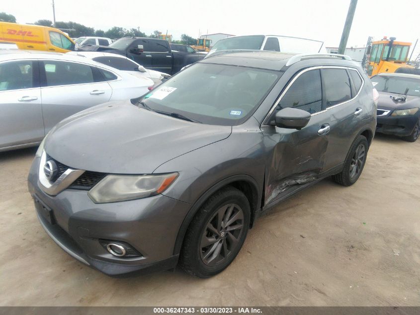 2016 NISSAN ROGUE SL - 5N1AT2MTXGC778726