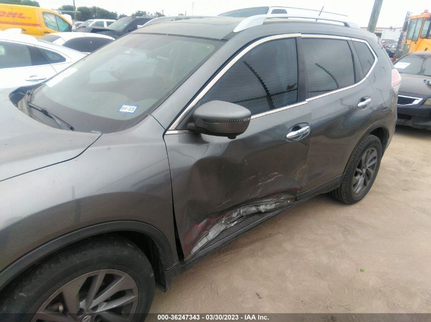 2016 NISSAN ROGUE SL - 5N1AT2MTXGC778726