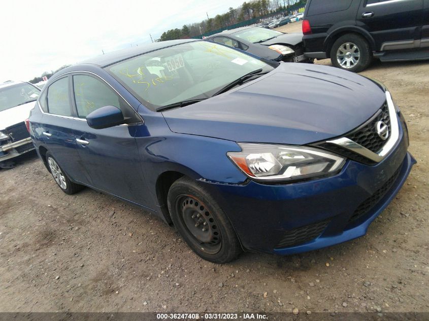 2017 NISSAN SENTRA S - 3N1AB7AP3HY385934