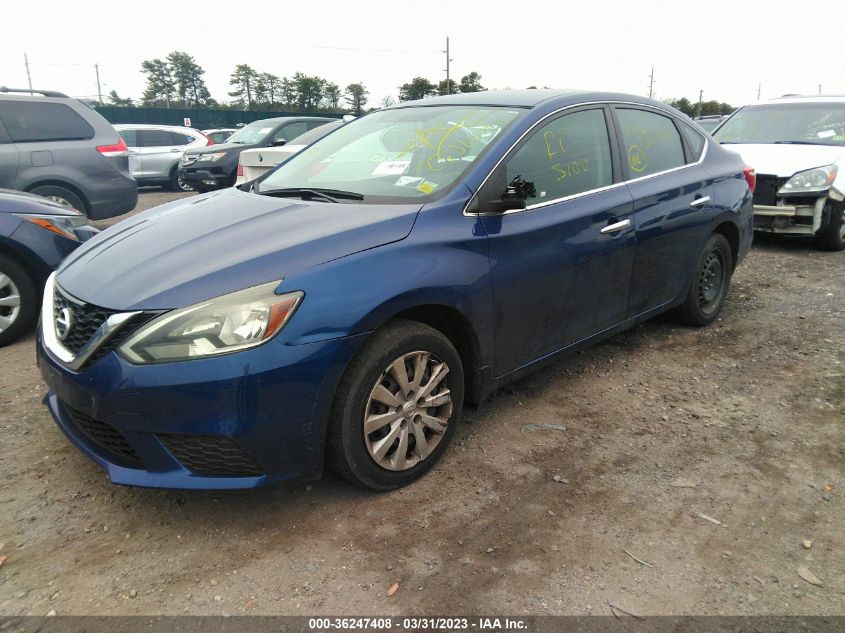 2017 NISSAN SENTRA S - 3N1AB7AP3HY385934