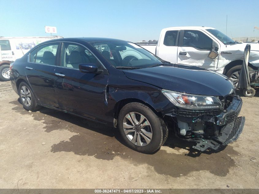 2014 HONDA ACCORD SEDAN LX - 1HGCR2F36EA024936