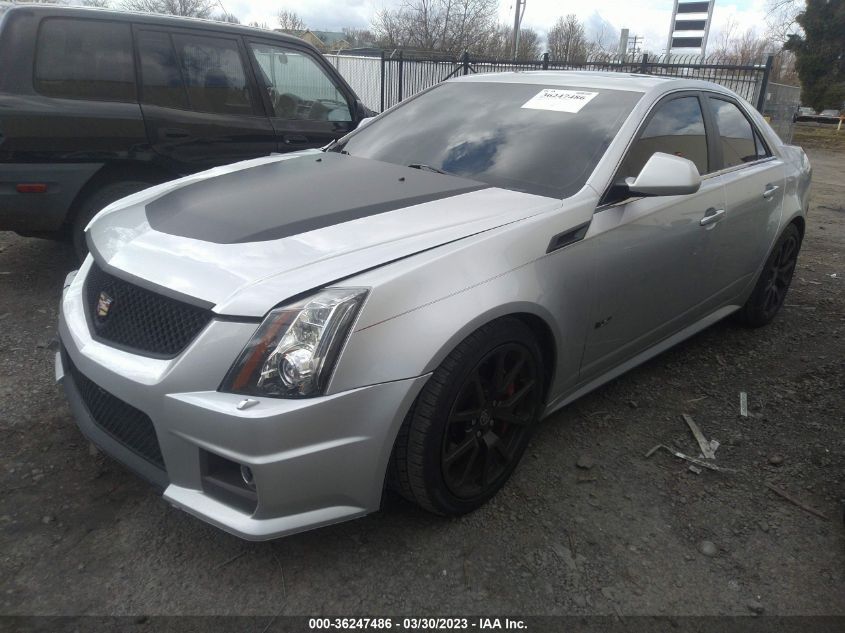 2013 CADILLAC CTS-V SEDAN - 1G6DV5EP2D0133762