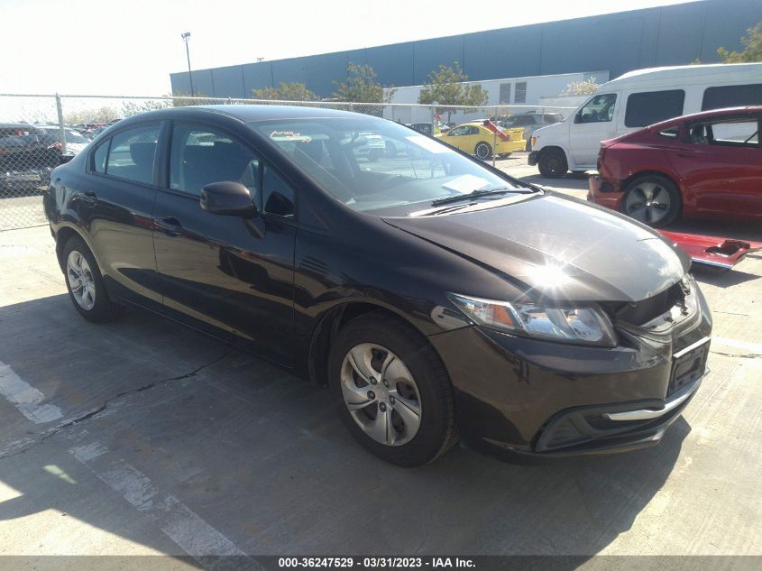2013 HONDA CIVIC SDN LX - 19XFB2F50DE208458