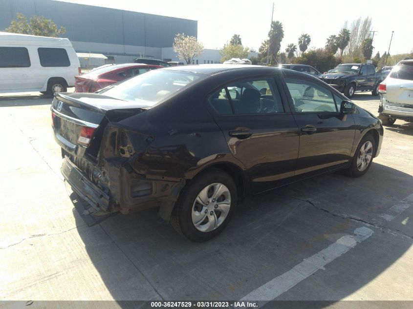 2013 HONDA CIVIC SDN LX - 19XFB2F50DE208458
