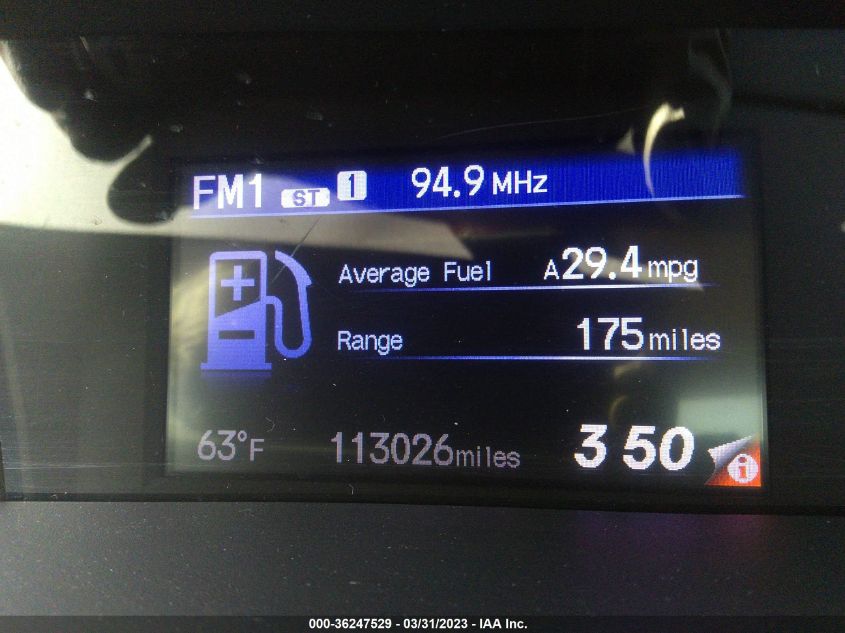 2013 HONDA CIVIC SDN LX - 19XFB2F50DE208458